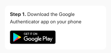 download the Google Authenticator