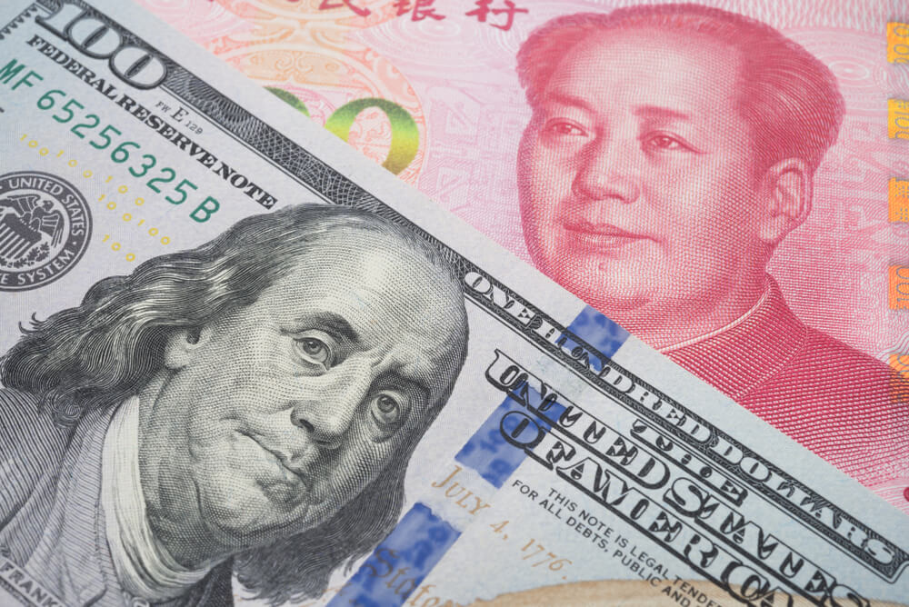 The yuan and the dollar